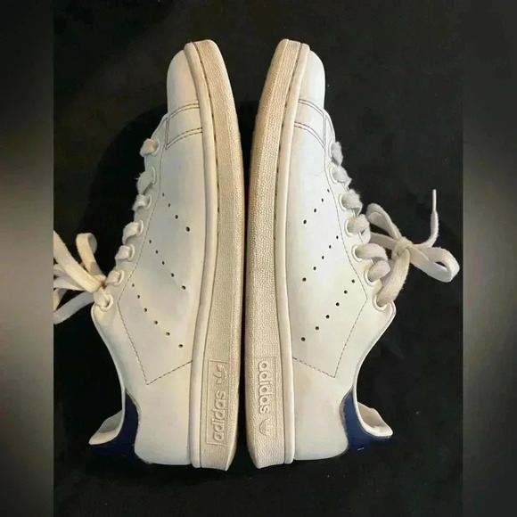 Adidas Stan Smith Women’s Sneakers White with Navy size 7 - Picture 6 of 12
